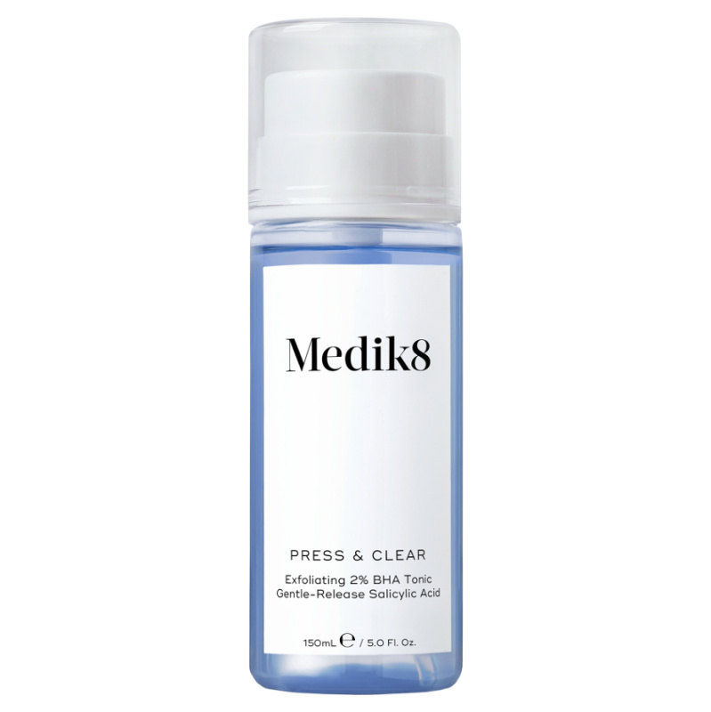 Medik8 Press & Clear jemné exfoliační tonikum s postupným uvolňováním 150 ml
