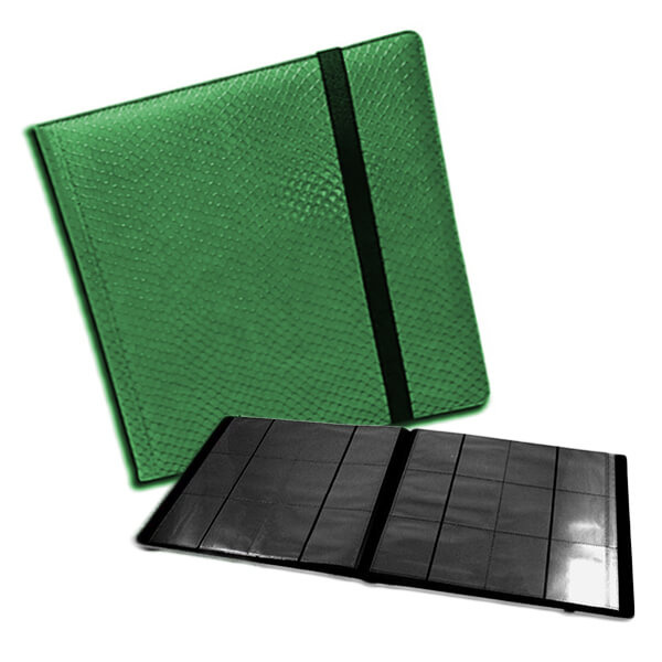 Album na karty Legion 12-Pocket Dragon Hide Green