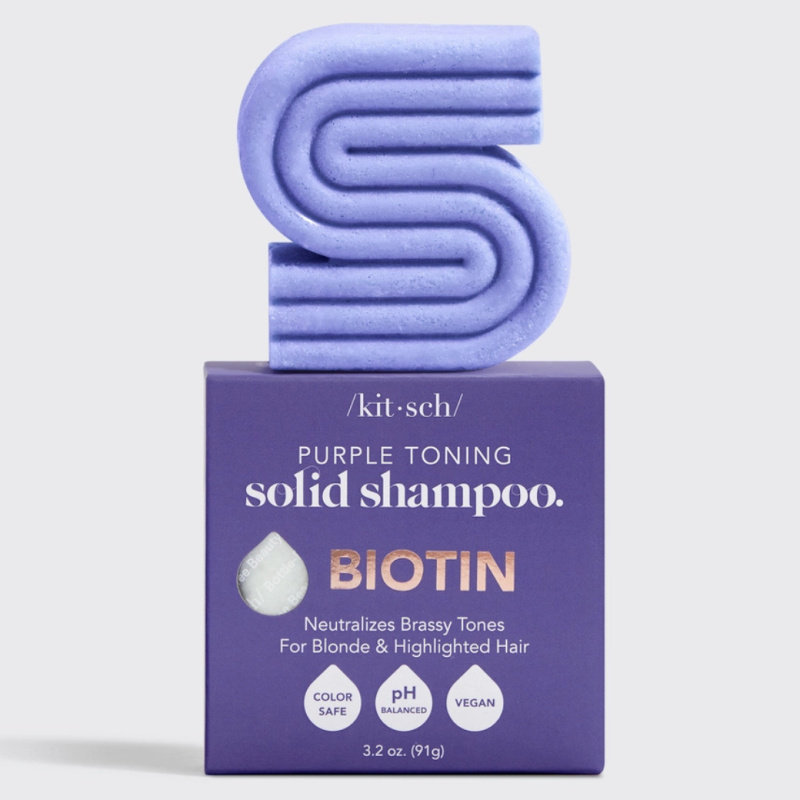 KITSCH Tuhý šampon tónovací - Purple