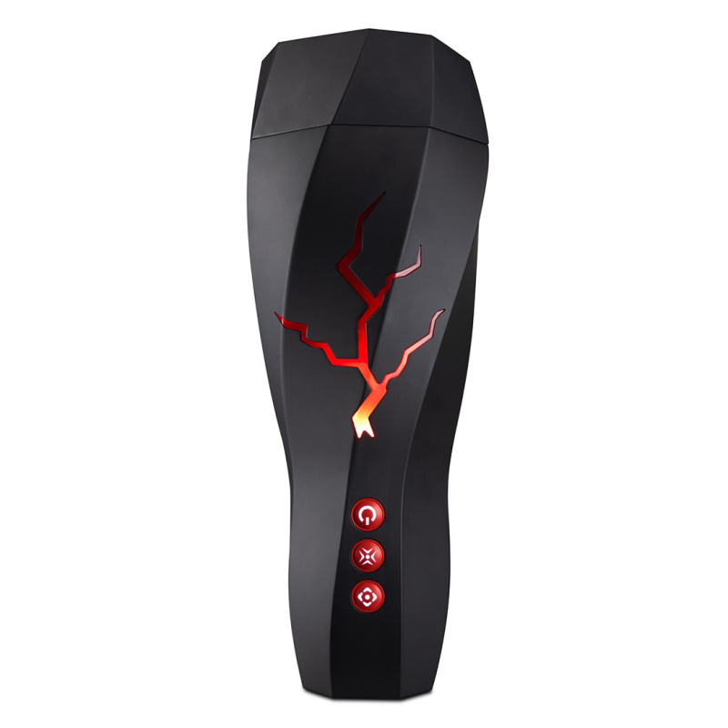Blush M For Men Storm White sací a vibrační masturbátor
