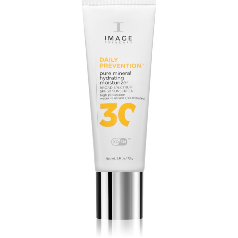 IMAGE Skincare Daily Prevention Pure Mineral Hydrating Moisturizer minerální krém na opalování pro suchou pleť SPF 30 73 g