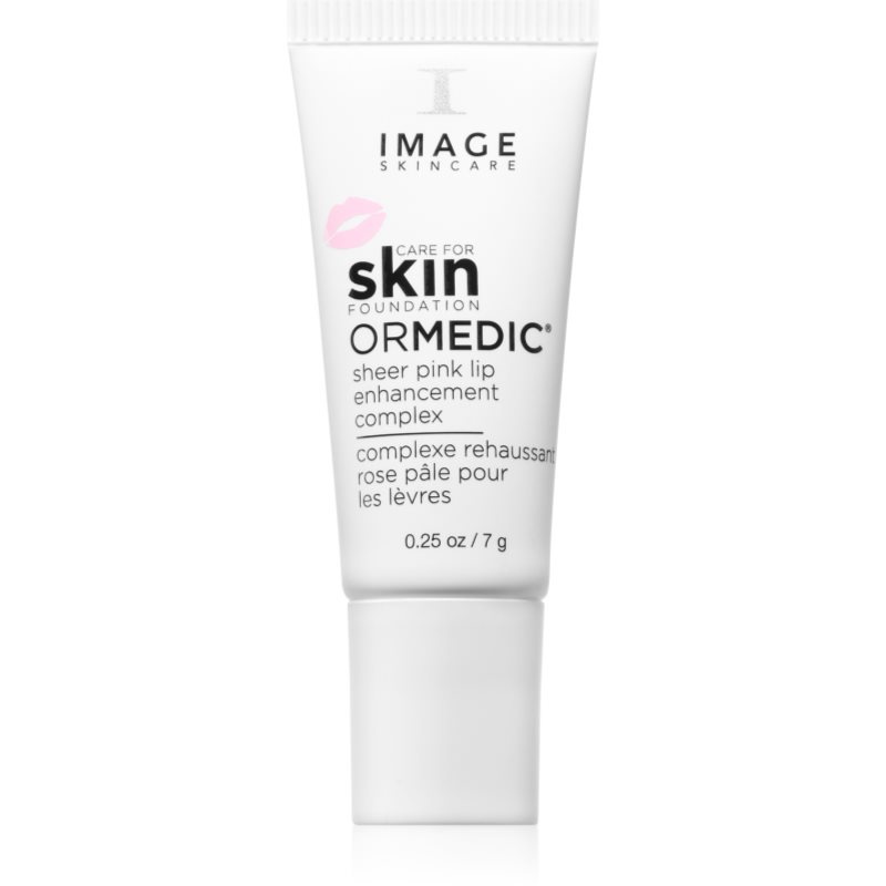 IMAGE Skincare Ormedic Sheer Pink péče pro zvětšení objemu rtů s hydratačním účinkem 7 g