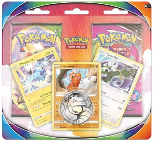 Pokémon Enhanced 2 Pack Blister Thundurus/Landorus/Tornadus