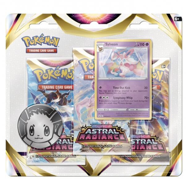 Pokémon TCG: SWSH10 Astral Radiance - 3 Blister Booster