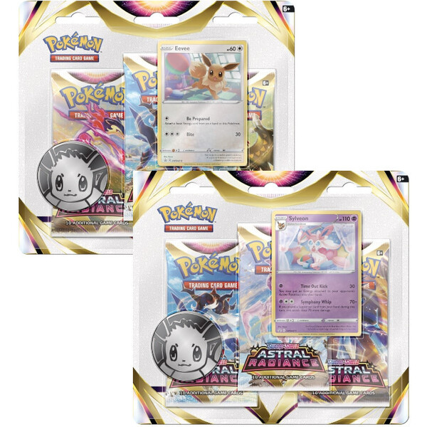Pokémon TCG: SWSH10 Astral Radiance - 3 Blister Booster