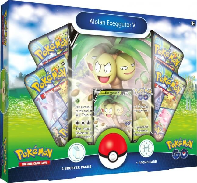 Pokémon TCG: Pokémon GO - Alolan Exeggutor V Box