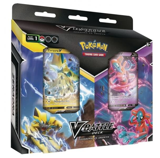 Pokémon tcg: v battle deck bundle - deoxys vs. zeraora