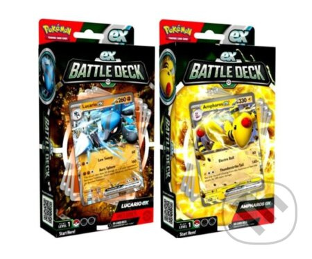 Pokémon TCG: ex Battle Deck - Ampharos ex/Lucario ex - hra z kategorie Karty