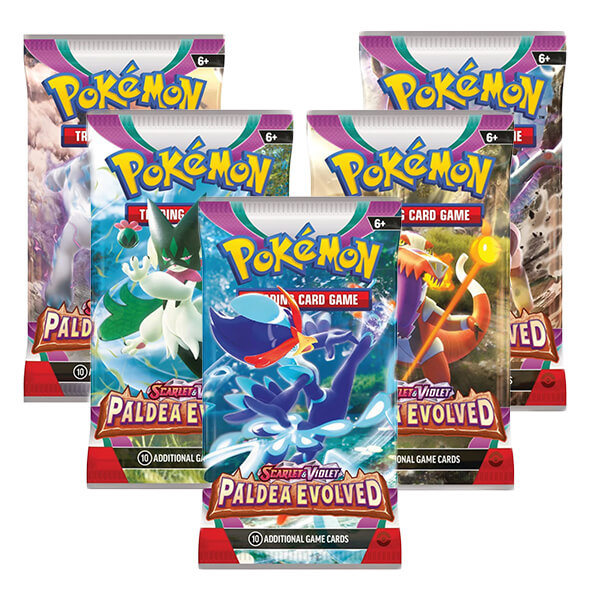 Pokémon TCG Scarlet & Violet Paldea Evolved Booster