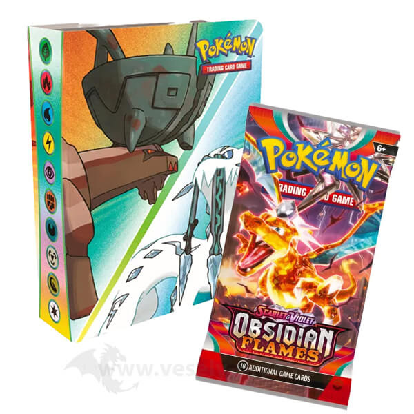 Pokémon TCG Obsidian Flames Mini album booster