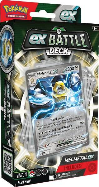 Pokémon TCG: ex Battle Deck - Melmetal & Houndoom - hra z kategorie Karty