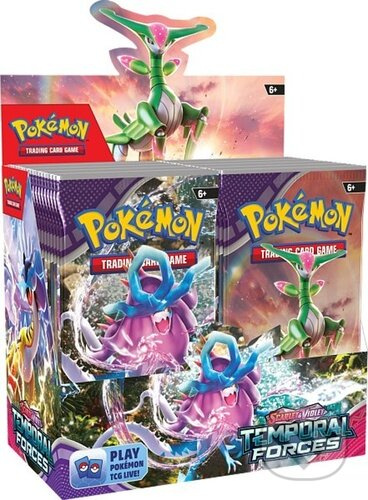 Pokémon TCG: Scarlet & Violet 05 Temporal Forces - Booster - hra z kategorie Karty