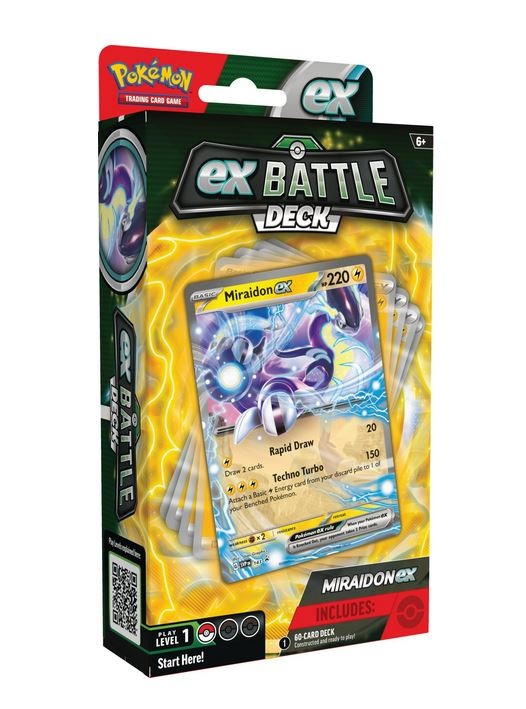 Pokémon TCG: ex Battle Deck - Victini & Miraidon - hra z kategorie Karty