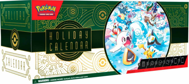 Pokémon tcg: adventní kalendář 2024