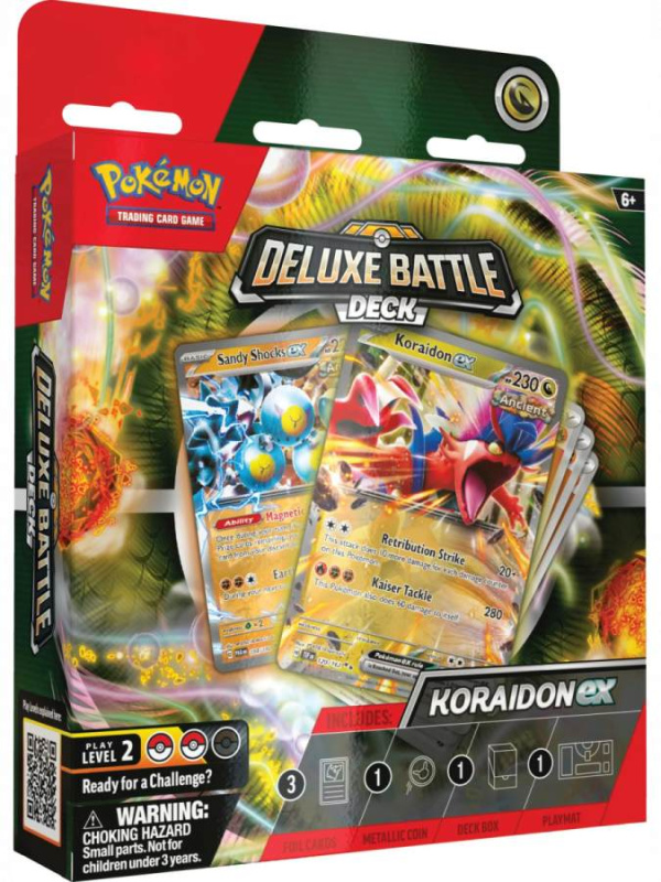Pokémon TCG: ex Battle Deck - Miraidon & Koraidon - hra z kategorie Karty