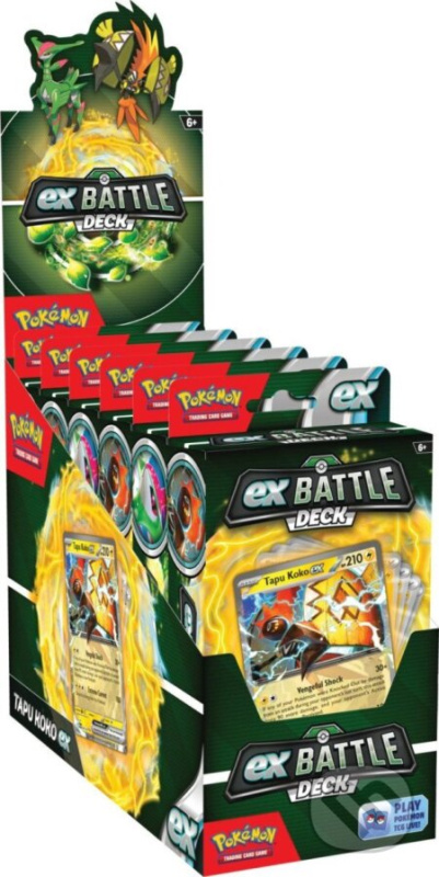 Pokémon TCG: ex Battle Deck - Tapu Koko & Iron Leaves - hra z kategorie Karty