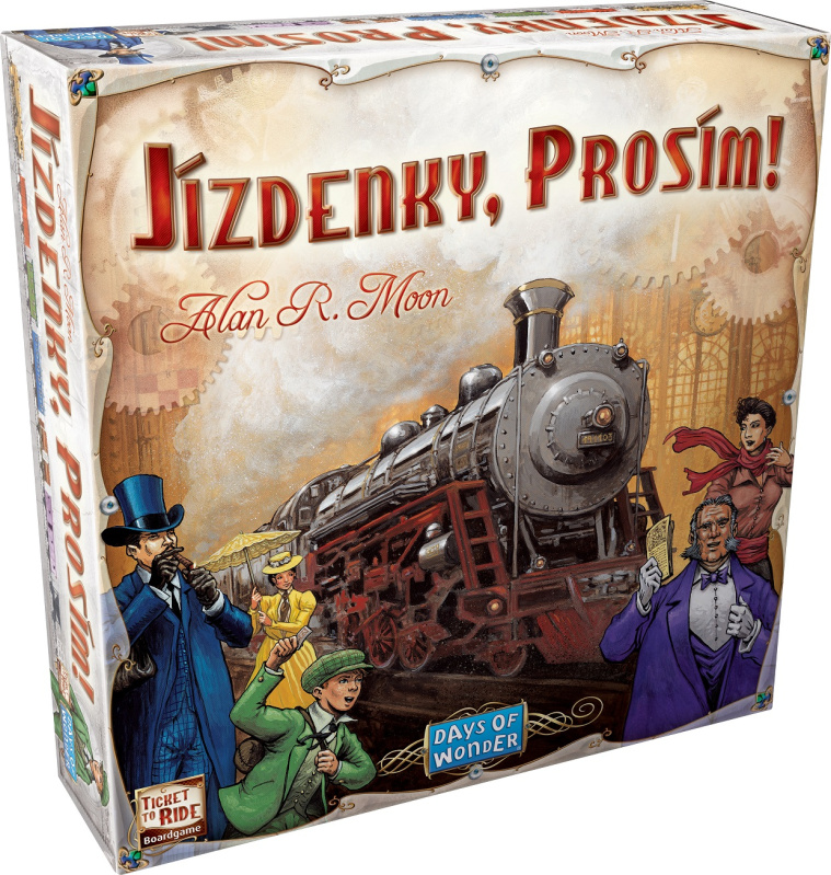 Jízdenky, prosím! USA (Ticket to Ride) - Alan R. Moon