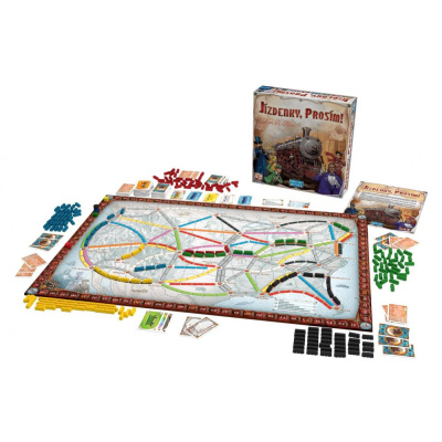 Jízdenky, prosím! USA (Ticket to Ride) - Alan R. Moon