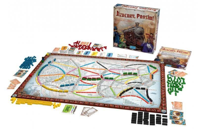 Jízdenky, prosím! USA (Ticket to Ride) - Alan R. Moon