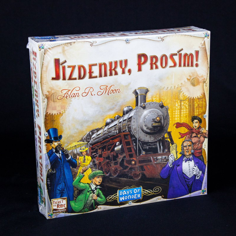 Jízdenky, prosím! USA (Ticket to Ride) - Alan R. Moon