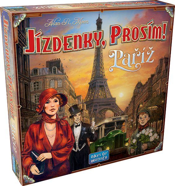 Jízdenky, prosím! Paříž - Alan R. Moon