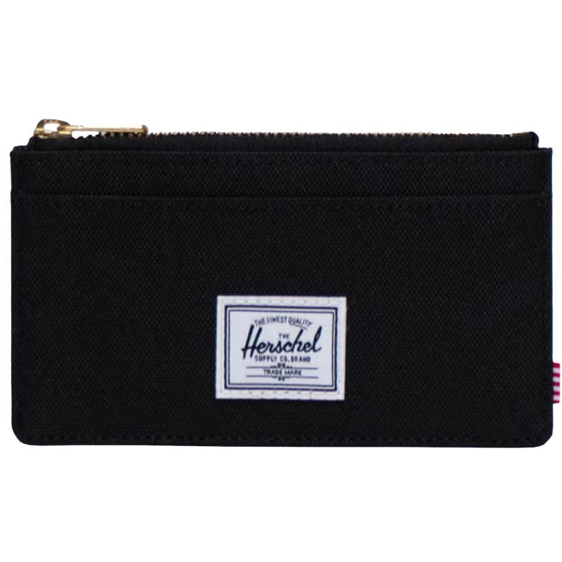 Herschel Oscar Large Cardholder Peněženka 30070-00001 Black Jedna velikost jedna velikost