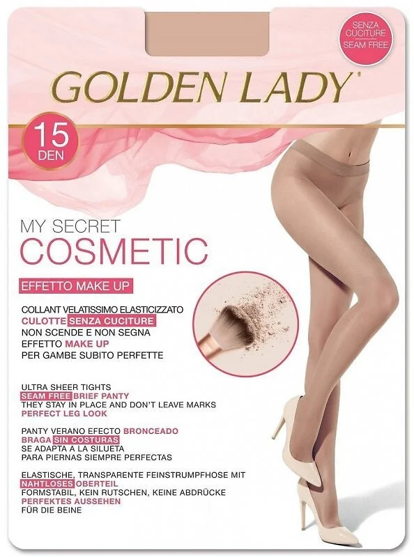 Golden Lady My Secret Kosmetické punčocháče 15 den 2-5 bronzer 5-XL