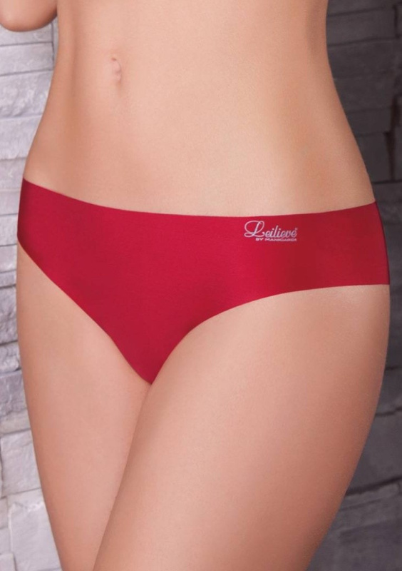 Bezešvé kalhotky brazilky Leilieve 3354 Barva: Bílá, Velikost: XS