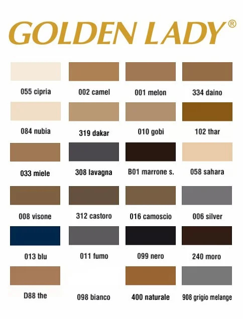 Dámské podkolenky |Golden Lady| Mini Confort 20 den A`2 nero/černá 1/2-S/M