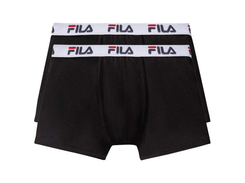 Fila Pánské boxerky, 2 kusy (černá, XL)