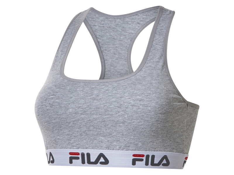 Dámská podprsenka Fila šedá (FU6042-400) S