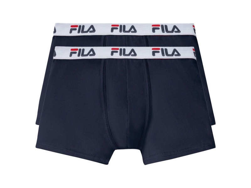 Fila Pánské boxerky, 2 kusy (navy modrá, XL)