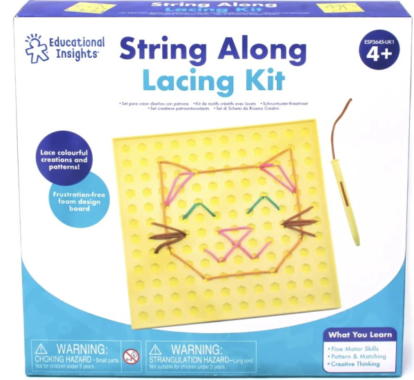 Educational Insights - Vyšívací set pro rozvoj jemné motoriky Educational insights