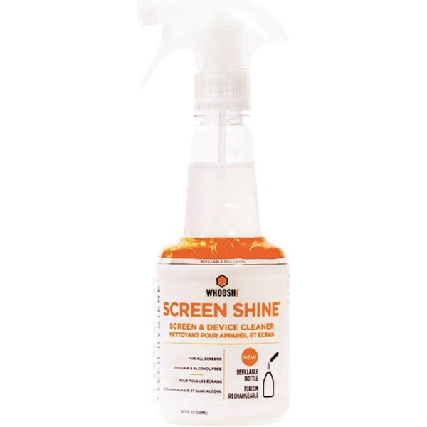WHOOSH! Screen Shine Profesionální sprej - 500 ml, plnitelný