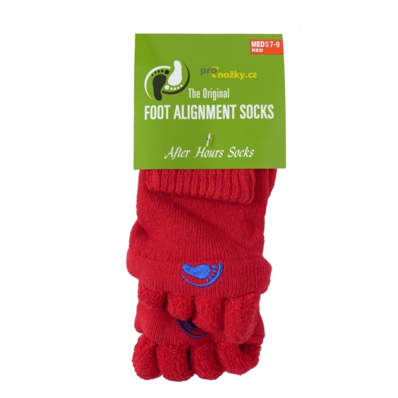 Adjustační ponožky - RED 35-38 červená