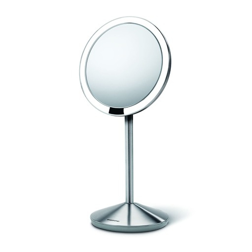 Simplehuman Sensor Tru-lux 10x zvětšení kosmetické zrcátko dobíjecí