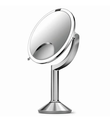 Simplehuman Sensor TRIO LED kosmetické zrcátko matná nerez