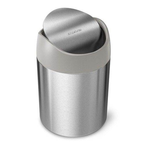 Simplehuman Mini odpadkový koš na stůl 1,5 l kartáčovaná nerez ocel