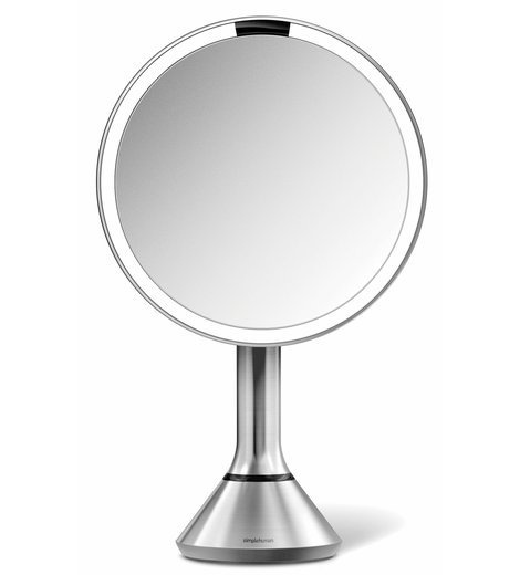Simplehuman Sensor Touch Dual LED kosmetické zrcátko matná nerez