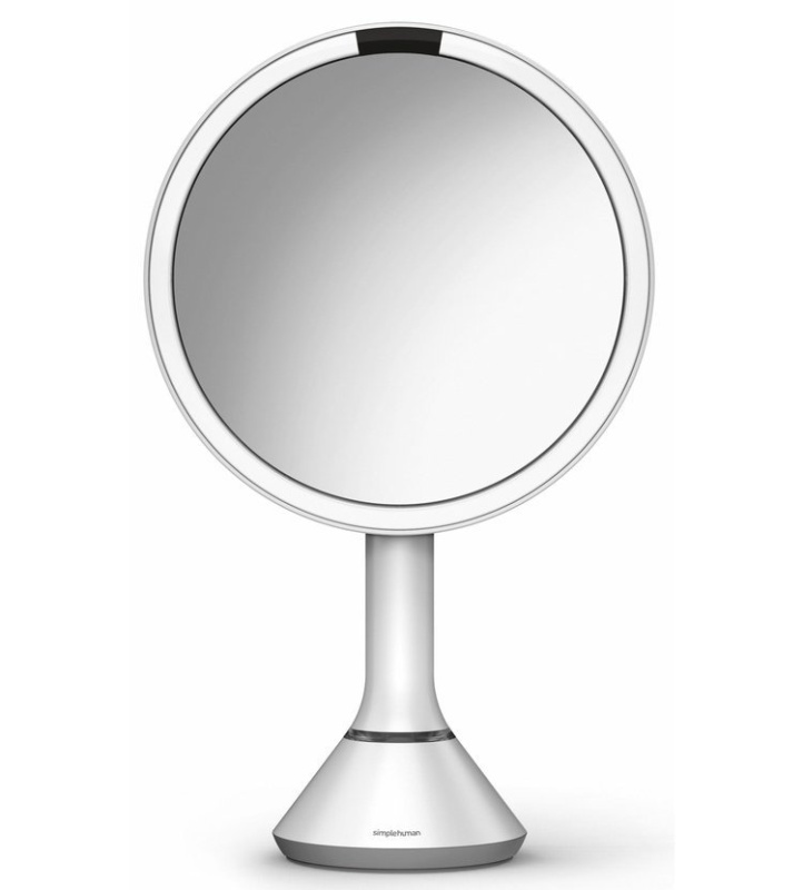 Simplehuman Dual Touch kosmetické zrcátko perleťově bílá SHST3054