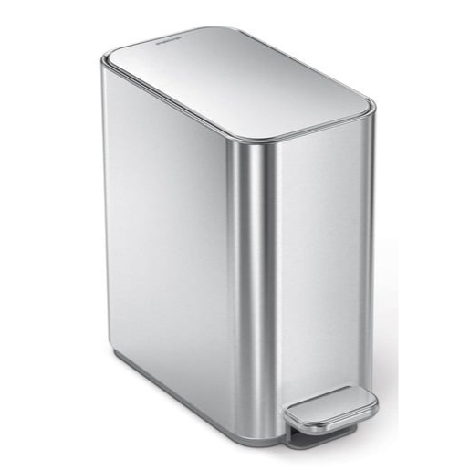 Simplehuman Slim Step Can pedálový odpadkový koš 5 l nerez ocel