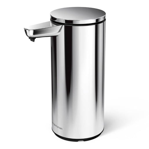 Simplehuman bezdotykový dávkovač mýdla – 266 ml lesklá nerezová ocel dobíjecí ST1092