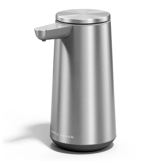 Simplehuman bezdotykový dávkovač mýdlové pěny – 296 ml kartáčovaná nerez dobíjecí ST1093