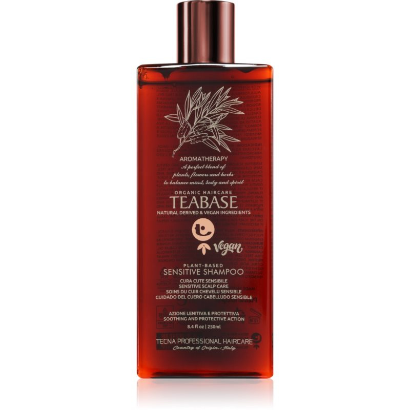 Tecna Teabase Sensitive Shampoo šampon pro citlivou a podrážděnou pokožku hlavy 250 ml