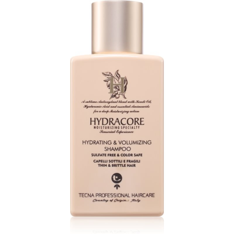 Tecna Hydracore Hydrating & Volumizing Shampoo šampon pro objem vlasů 100 ml
