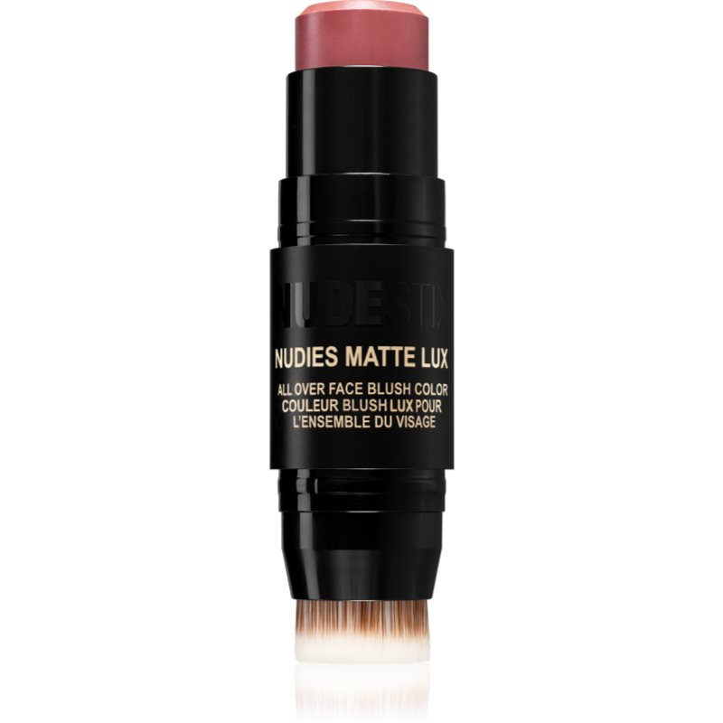 Nudestix Nudies Matte Lux multifunkční líčidlo pro oči, rty a tvář odstín Rosy Posy 7 g