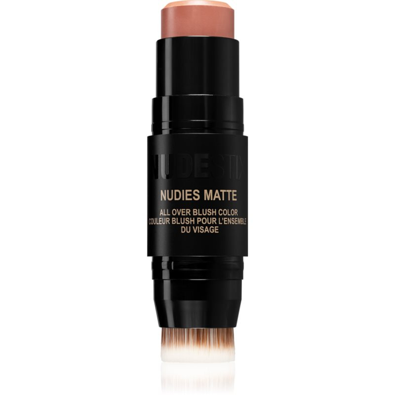 Nudestix Nudies Matte multifunkční líčidlo pro oči, rty a tvář odstín Nude Peach 7 g