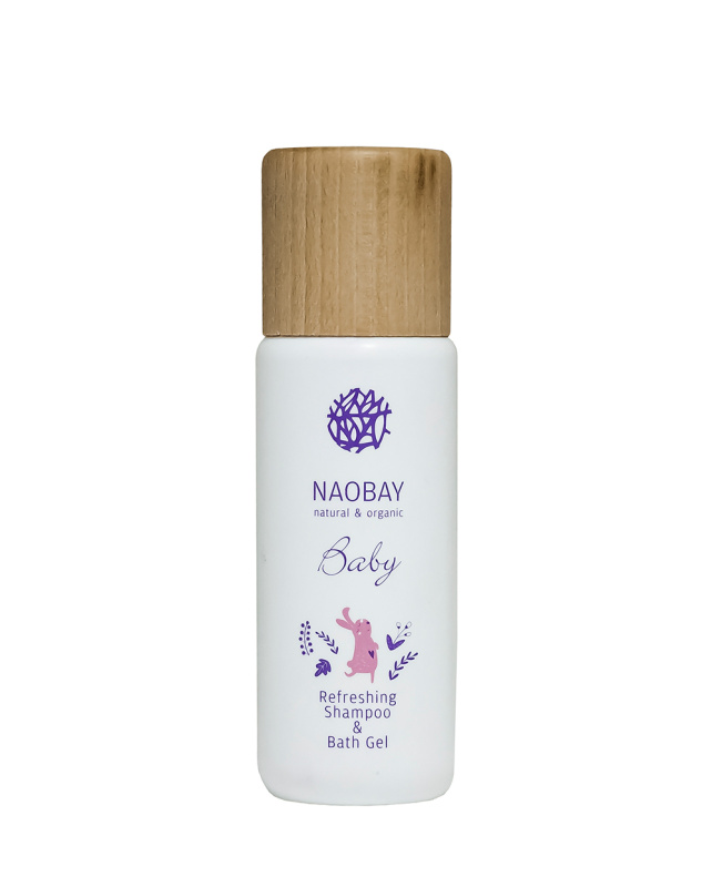 NAOBAY Baby dětský jemný šampon a mycí gel, 200ml