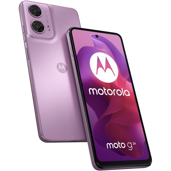 Motorola Moto G24 4+128GB DS GSM tel. Lavender Fialová