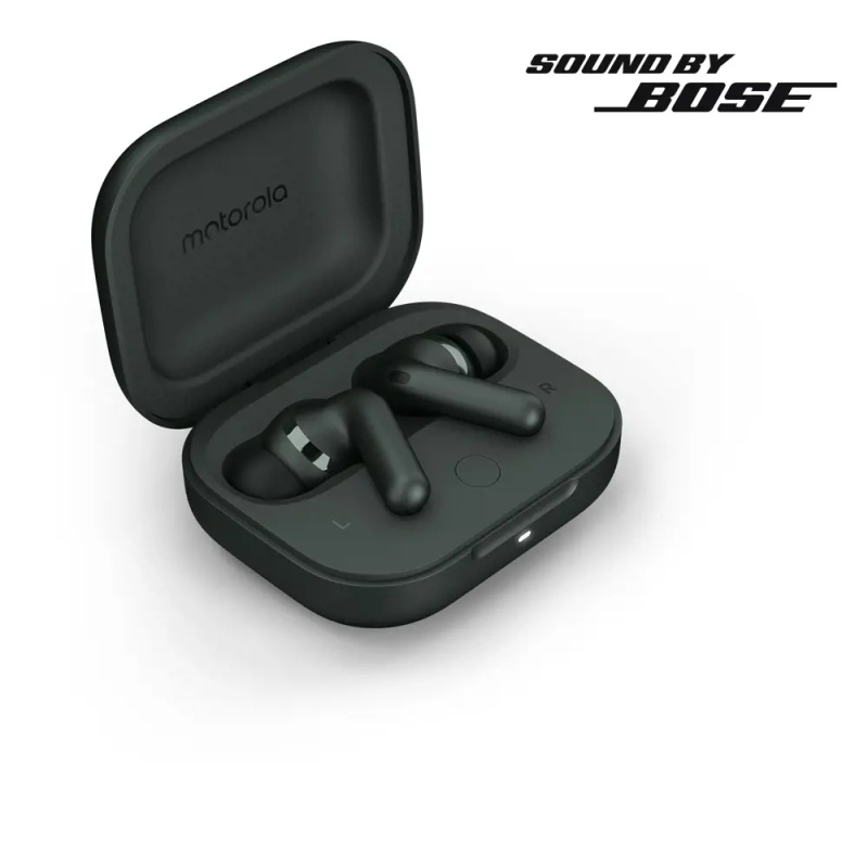 Motorola Moto Buds+ (Sound by BOSE) lesní zelená Tmavě zelená